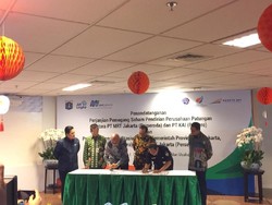 Erick Thohir-Anies Baswedan Kawinkan KAI & MRT, Ini Hasilnya