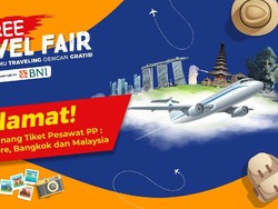 Ini Dia Pemenang Tiket PP ke Bali, Singapore, Bangkok, dan Malaysia