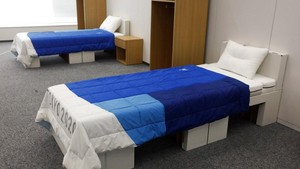 Tempat Tidur Atlet Olimpiade Tokyo Terbuat dari Kardus Daur Ulang