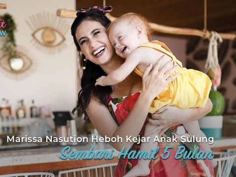 Kehamilan Pertama Bermasalah, Marissa Nasution Harus Berjuang Menyusui Anak