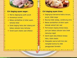 Yuk Kenali Perbedaan Fisik Daging Ayam Tiren dan yang Segar