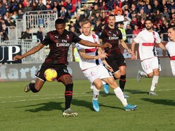 Cagliari Vs Milan: Ibrahimovic Cetak Gol, Rossoneri Menang 2-0