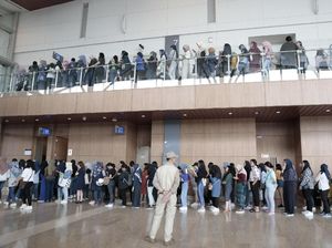 Antrean Panjang Fans Tak Sabar Nonton SuJu Antrean Panjang Fans Tak Sabar Nonton SuJu