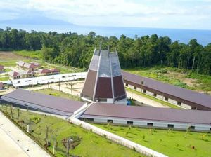 Megahnya Pos Lintas Batas RI di Papua