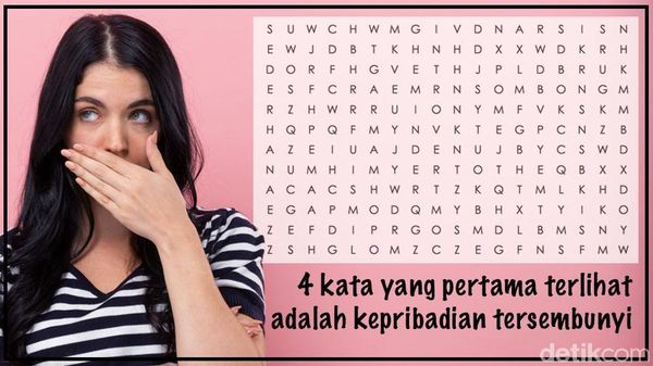 4 Kata yang Pertama Terbaca Menggambarkan Kepribadian Tersembunyi