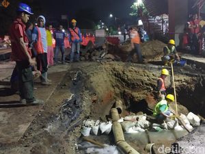 Perbaikan Pipa Jalan Daan Mogot, PDAM: Air di Terminal 3 Soetta Terganggu