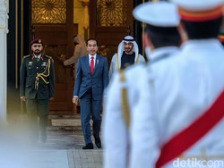 Tiba di Abu Dhabi, Jokowi Ketemu Putra Mahkota dan Jagoan Bisnis Arab