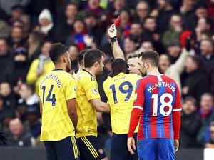 Arteta Minta Maaf atas Kartu Merah Aubameyang