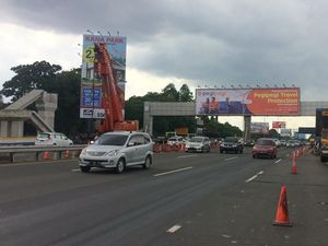 Ada Pemasangan Beton JPO, Tol Janger Karang Tengah Ditutup Dini Hari Nanti