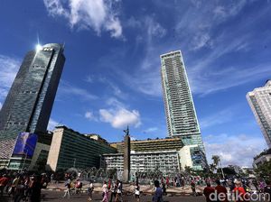 Diprediksi Hujan Ekstrem, Langit Jakarta Justru Cerah