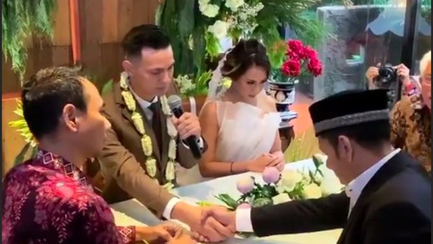 Pernikahan Marcell Darwin dan Nabila Faisal