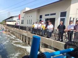 Menteri PUPR Cek Rumah Pompa Sringin Semarang, Ini Temuannya