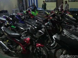 Antisipasi Balap Liar, Polisi Banyuwangi Amankan 84 Motor Tak Standar