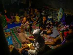 Begini Kondisi Pengungsi Korban Tanggul Jebol di Demak