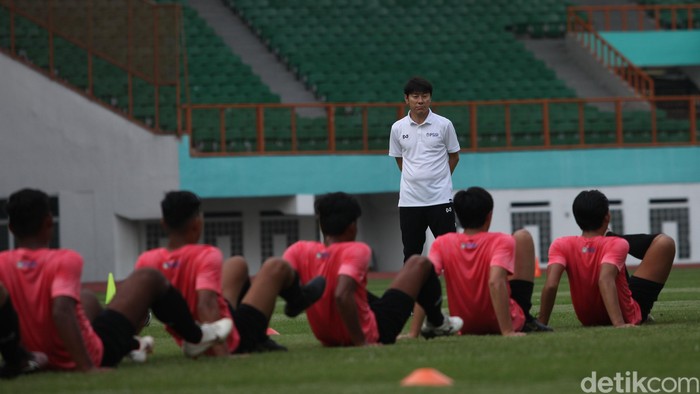 Pelatih Timnas Indonesia U-19, Shin Tae-yong.