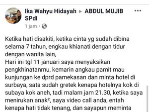 Viral Ketua DPRD Kota Probolinggo Dituding Selingkuh Oleh Istri