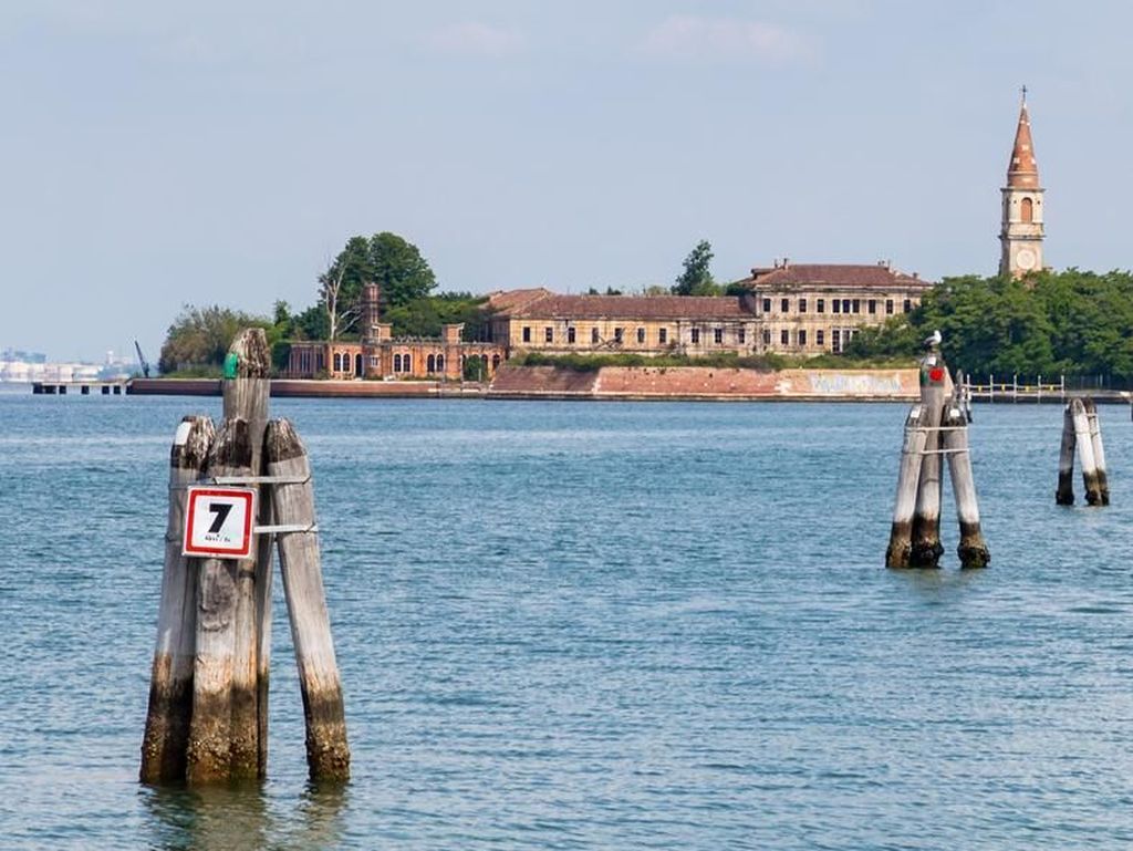 Pulau Arwah di Venesia, Dulu Tempat Karantina Wabah Pes