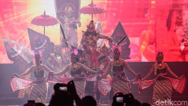 Malam Kebudayaan Tutup Rakernas PDIP