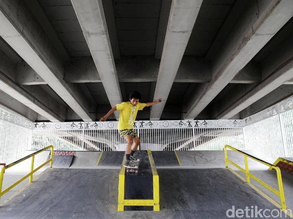 Skateboard Dilombakan di Olimpiade, Jakarta Punya Tempat buat Latihannya Nih