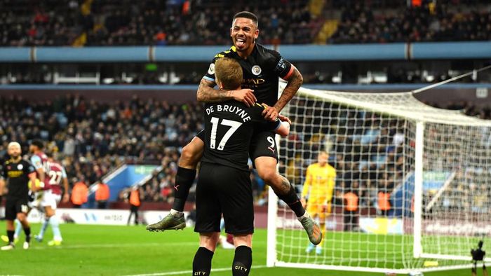 Manchester City menang telak atas Aston Villa. Foto: Justin Setterfield/Getty Images Manchester City menang telak atas Aston Villa. Foto: Justin Setterfield/Getty Images