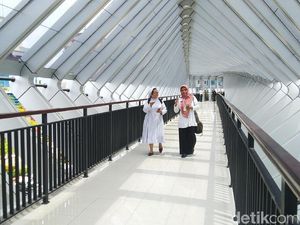 JPO Cantik di Semarang Beda dengan JPO di Jakarta