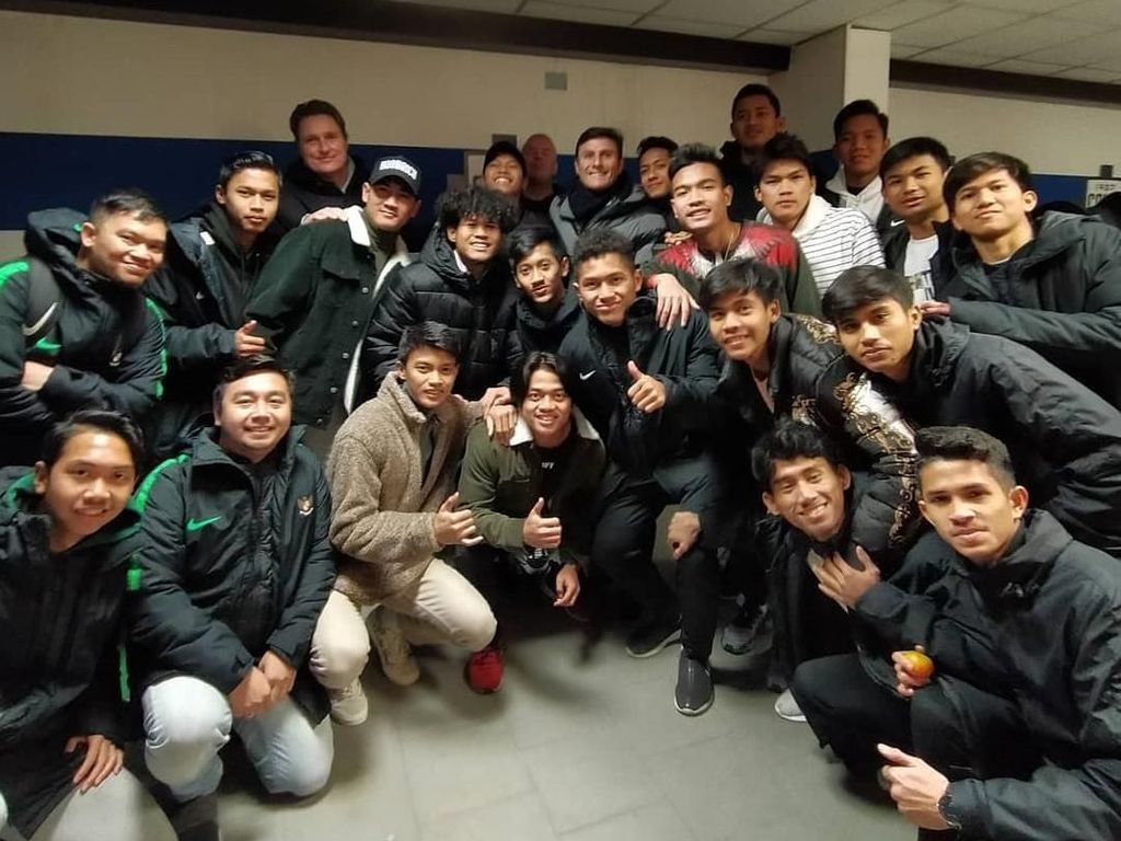 Garuda Select Dapat Kejutan Jumpa Javier Zanetti Garuda Select Dapat Kejutan Jumpa Javier Zanetti