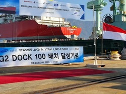 Konstruksi Jawa Satu 62,5%, Pertamina Lepas Kapal LNG di Korsel