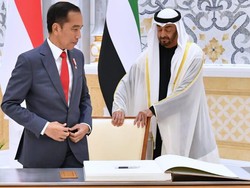 Jokowi Minta Putra Mahkota UEA Jadi Dewan Pengarah Ibu Kota Baru