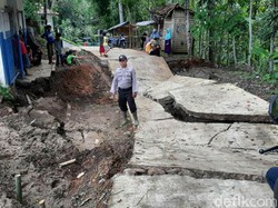 Awal 2020, Terjadi 6 Pergerakan Tanah di Cianjur