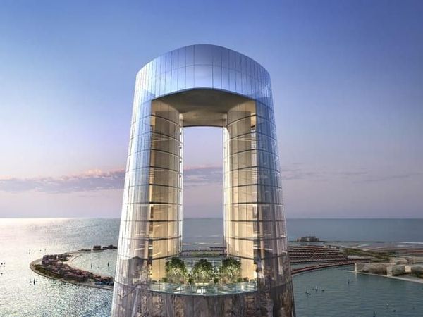 Foto: Calon Hotel Tertinggi Dunia yang Baru