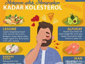 Daftar Makanan untuk Menurunkan Kadar Kolesterol