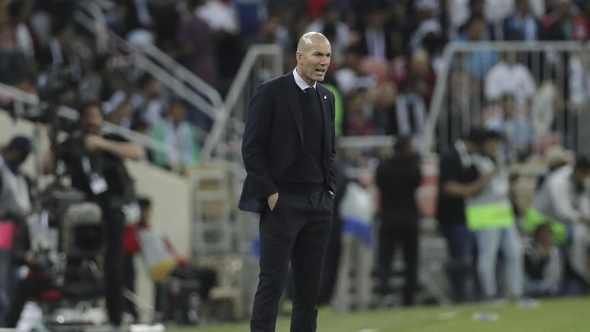 Zinedine Zidane memberi 9 gelar untuk Real Madrid sebagai pelatih (AP Photo/Hassan Ammar)