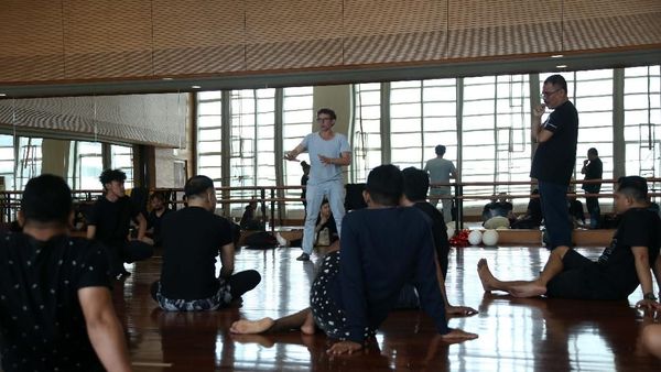 Latihan Jelang Pementasan