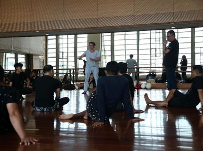 Latihan Jelang Pementasan