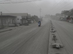 Penampakan Kota Tagaytay, Diselimuti Abu Vulkanik Gunung Taal