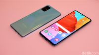 Menggenggam Galaxy A51, Ponsel Fitur Lengkap Rp 4 Jutaan
