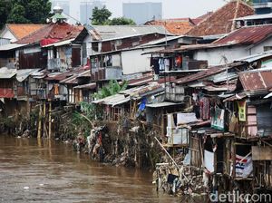 Begini Kondisi Ciliwung yang Akan Dilanjutkan Normalisasi