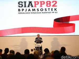 BP Jamsostek Sosialisasi PP 82 Tahun 2019