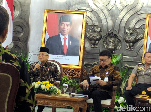 Terima Peraih Anugerah ASN 2019, Maruf Ingatkan Bahaya Radikal Terorisme