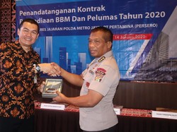 Pertamina Pasok BBM dan Pelumas untuk Polda Metro Jaya