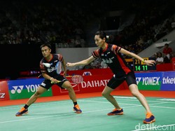 Hasil Indonesia Masters: Hafiz/Gloria Tumbang, Praveen/Melati Menang WO