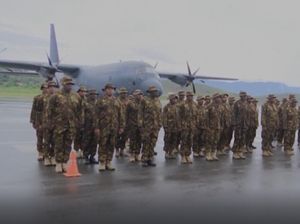100 Prajurit Papua Nugini Diterbangkan ke Australia