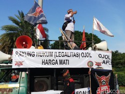 Perwakilan Ojol Klaim Tuntutan Tarif-Payung Hukum Ditindaklanjuti Kemenhub