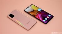 Wujud Galaxy A71, Berdesain Tipis Punya Jeroan Gahar