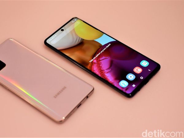 Wujud Galaxy A71, Berdesain Tipis Punya Jeroan Gahar