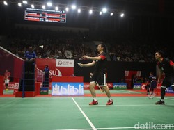 Ahsan/Hendra Jatuh Bangun demi Tiket 16 Besar Daihatsu Indonesia Masters