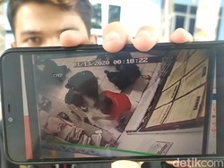Viral Video Perampok Bergolok Satroni Minimarket di Cianjur