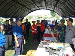 Siaga Bencana Alam, Polisi Kediri Kota dan Petugas Gabungan Cek Peralatan