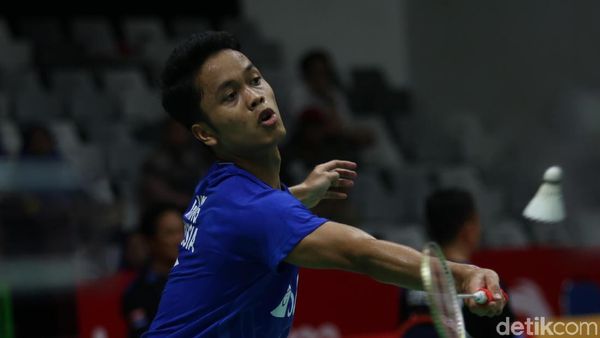 Anthony Ginting Singkirkan Parupalli Kashyap