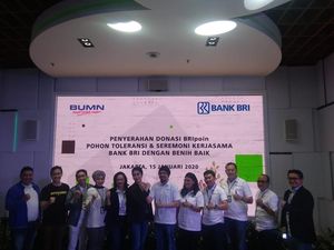 Jadikan Ibu Kota Baru Hijau, BRI Tanam Pohon Langka Borneo